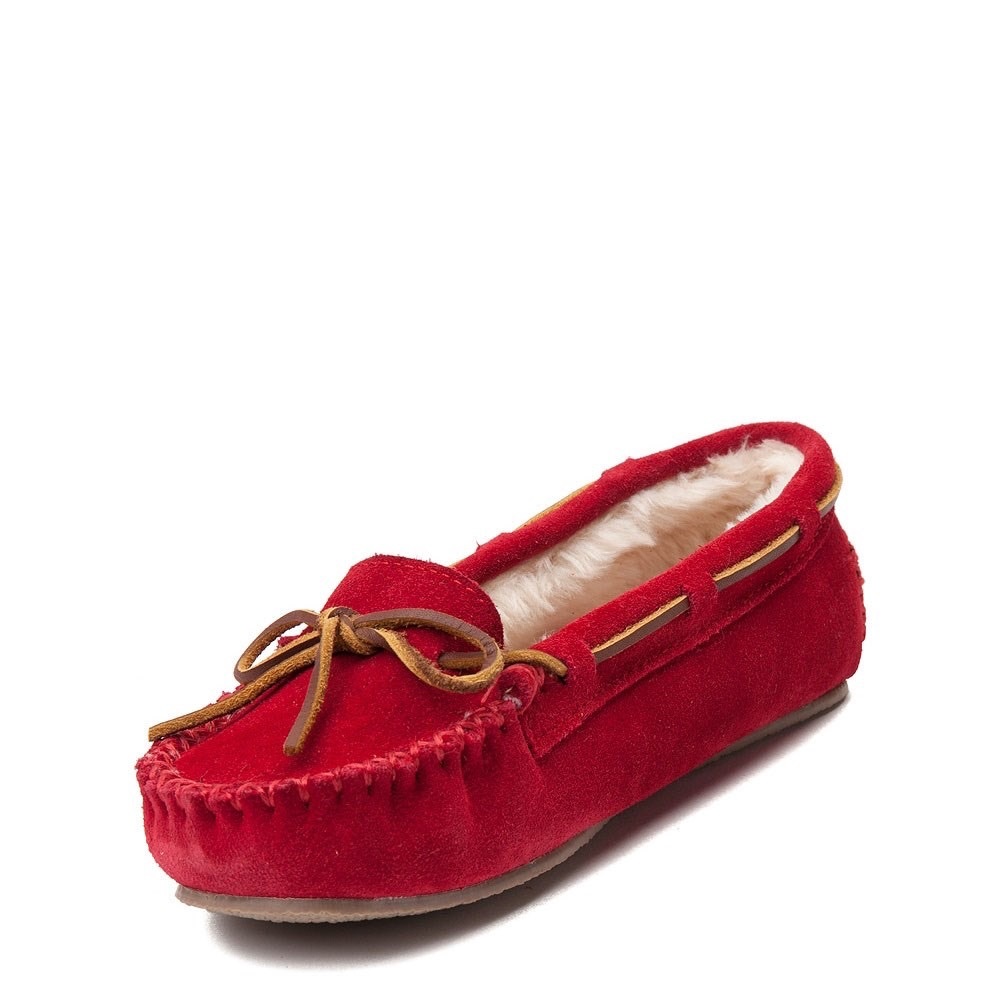Minnetonka Women's Cally Slipper Red **Sold**